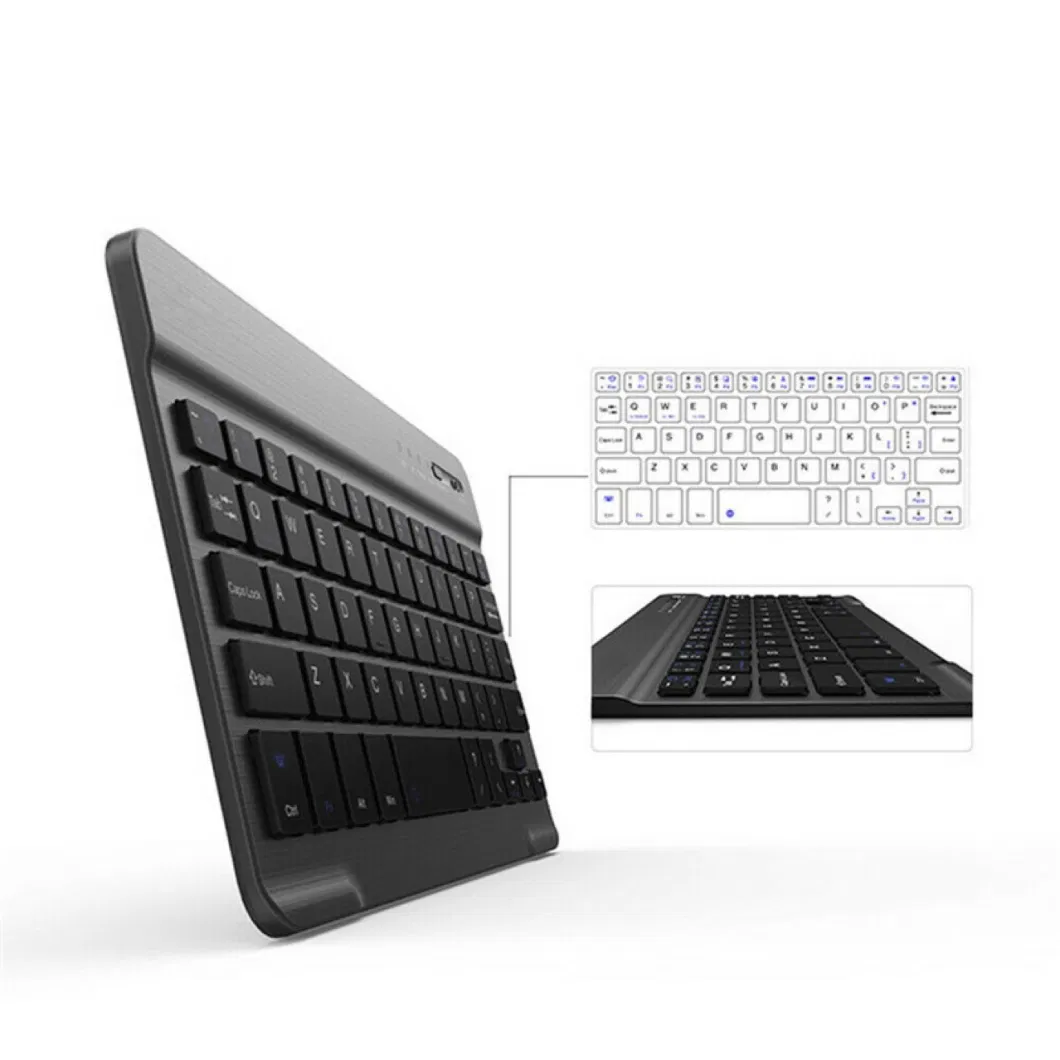 7 Inch 10 Inch Rechargeable RGB Wireless Blue Tooth Backlight Keyboard for Phone Tablet Laptop iPad Computer